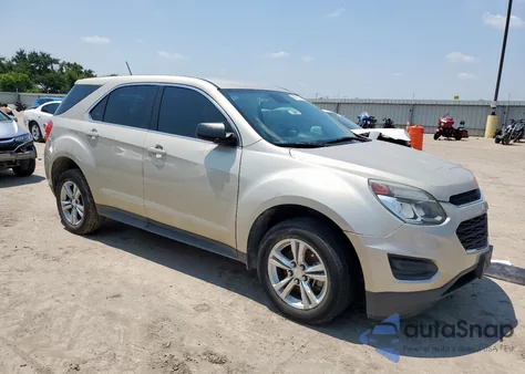 2016 Chevrolet Equinox Ls z USA, uszkodzony, nr VIN 2GNALBEKXG1147109